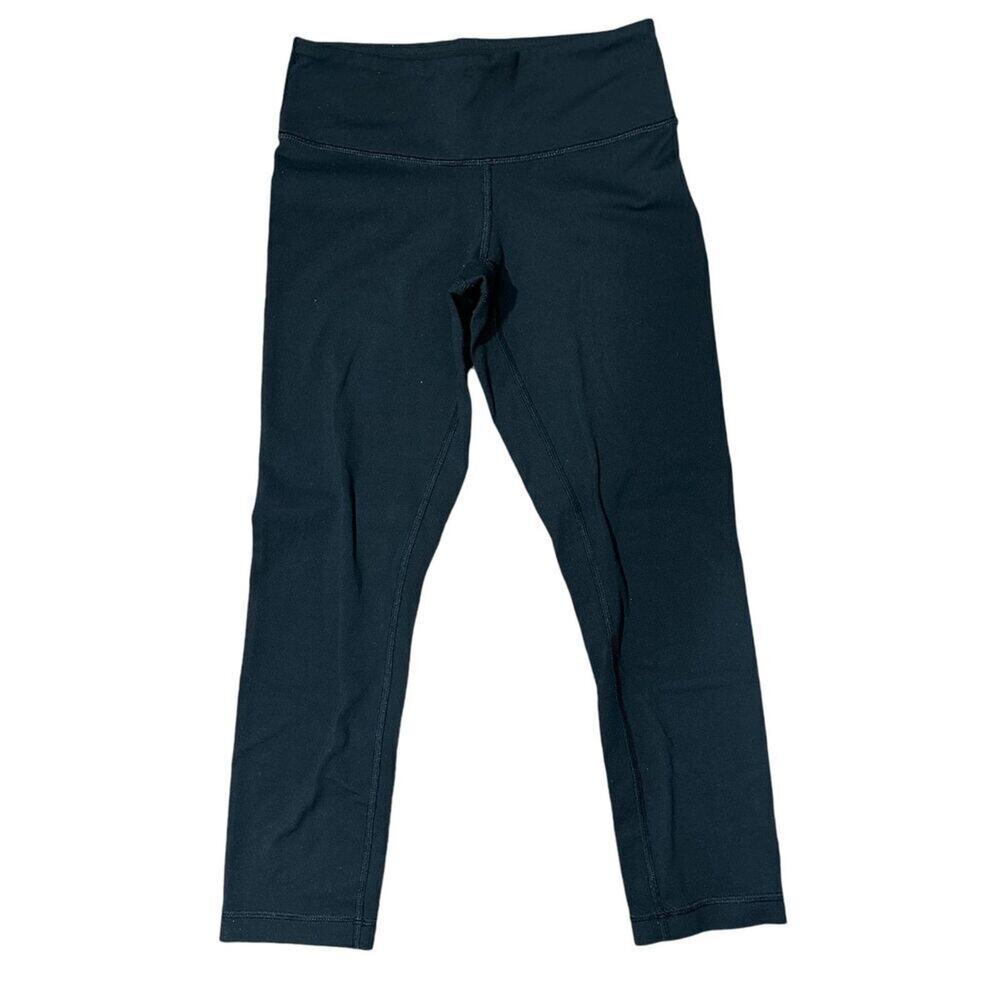 Lululemon Wunder‎ Under Leggings Women's 2 Black Stretch Breathable Actvewear
